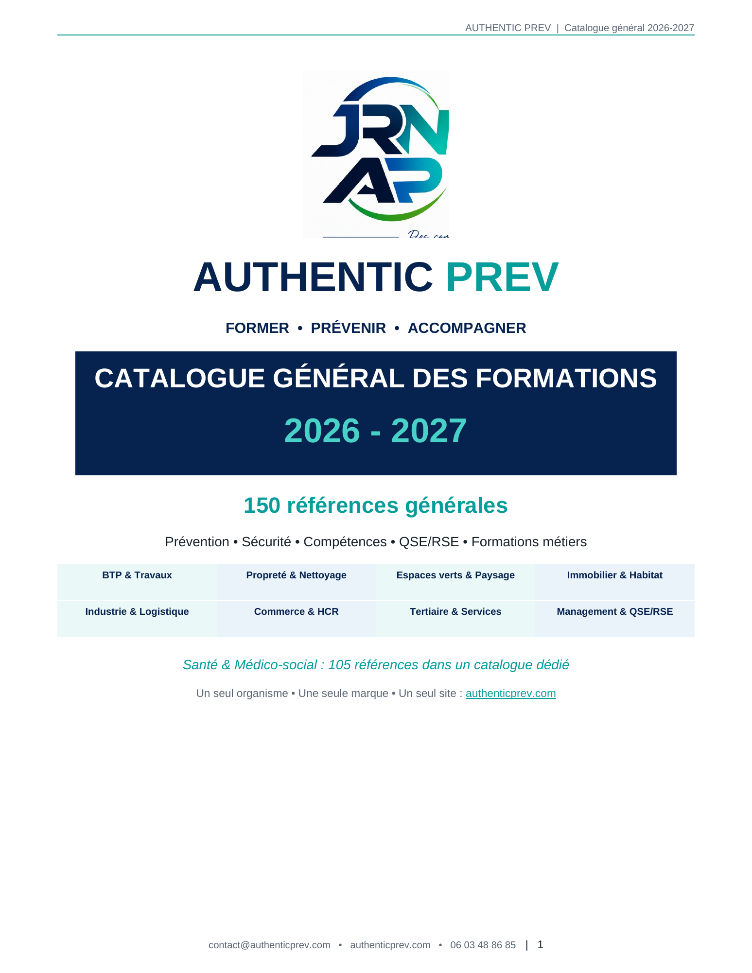 Catalogue général
